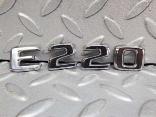 44754 Mercedes-Benz W124 220E Trunk Badge Emblem