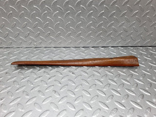 W108 front left door wood trim used OEM