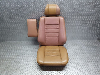 43812 Mercedes-Benz C126 380SEC Coupe Front Left Electric Passenger Seat Leather 1269101950