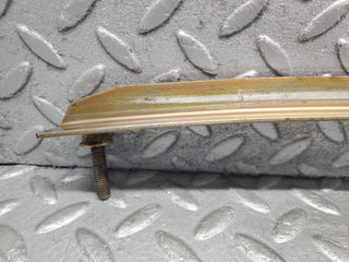 W126 Coupe front left door window channel used OEM
