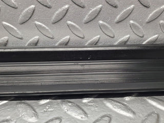 W123 Coupe door sill trim black right side used OEM