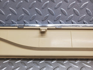 R129 SL left door sill beige used OEM