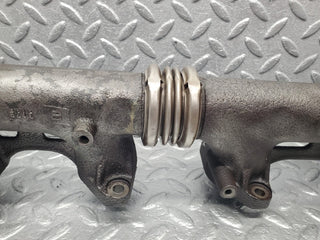 W126 Coupe exhaust manifold left used OEM