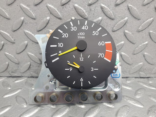 W201 Baby Benz instrument cluster tachometer rpm gauge used OEM