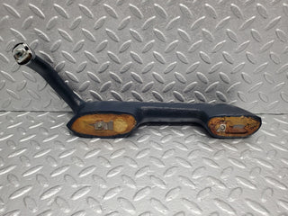 W108 interior door handle rear left blue used OEM