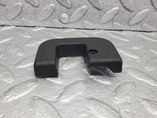 W210 left interior door latch trim black used OEM