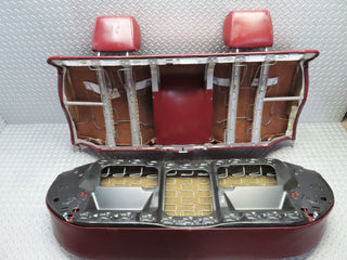 W126 rear seat red leather used OEM