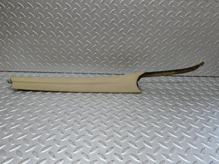 R107 SL a pillar cover trim right side beige used OEM