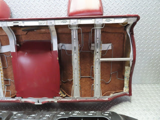 W126 rear seat red leather used OEM