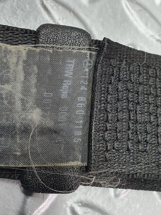 41694 Mercedes-Benz W124 200E Rear Seat Belt Set With Buckles 1248601185 1248601169 1248600585 1248600585