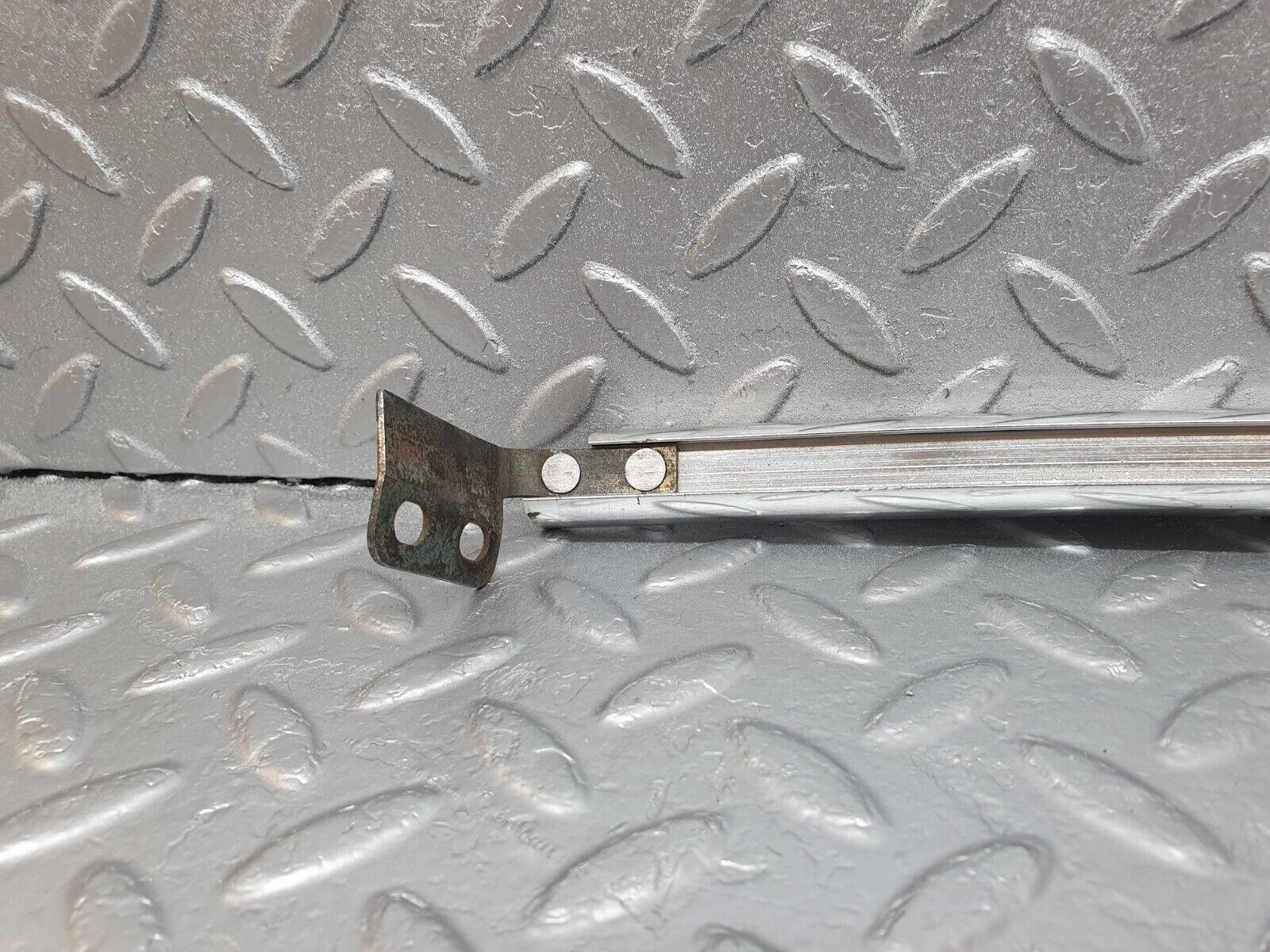 43214 Mercedes-Benz W108 280SE Rear Left Door Window Chrome Channel
