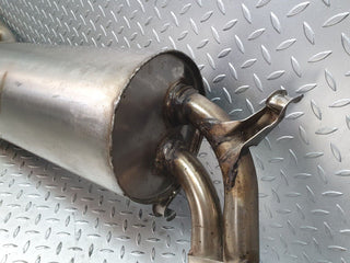 W126 Coupe exhaust rear silencer used OEM