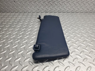W123 sun visor left side blue used OEM
