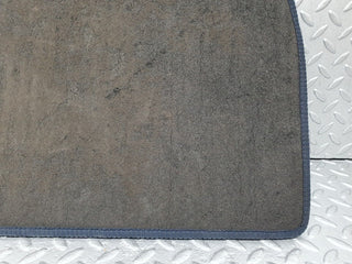 W201 Baby Benz rear right floor mat blue used OEM