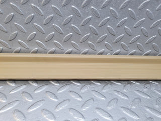 W123 Coupe left door sill trim beige used OEM