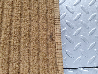 41636 Mercedes-Benz W124 200E Rear Left Floor Carpet Mat Palomino