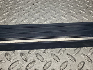 W123 front right door sill trim blue used OEM