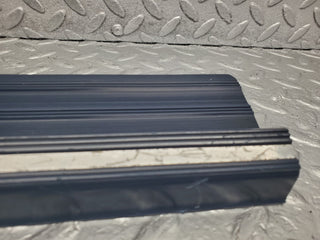 W123 rear right door sill trim blue used OEM