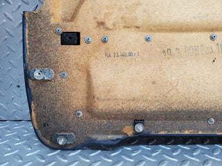 R129 SL right door card blue used OEM