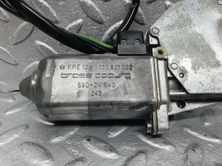 W126 Coupe left door power window regulator motor used OEM