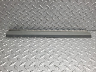 W124 Wagon rear right door sill trim gray used OEM