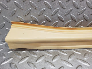 R129 SL right door sill trim beige used OEM