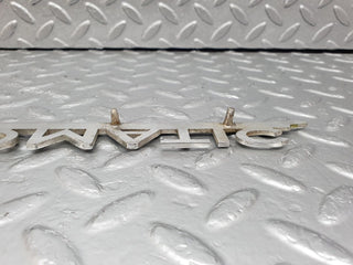 43183 Mercedes-Benz W108 280SE Trunk Badge Emblem Automatic