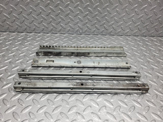 W123 Lang front right seat rail pair used OEM