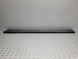 W123 Coupe door sill trim black left side used OEM