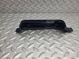 W123 b pillar bottom cover left blue used OEM