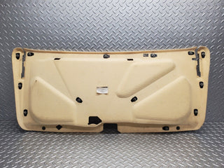 46861 Mercedes-Benz R129 320SL Coupe Interior Boot Lid Cover Panel Beige 1296903441