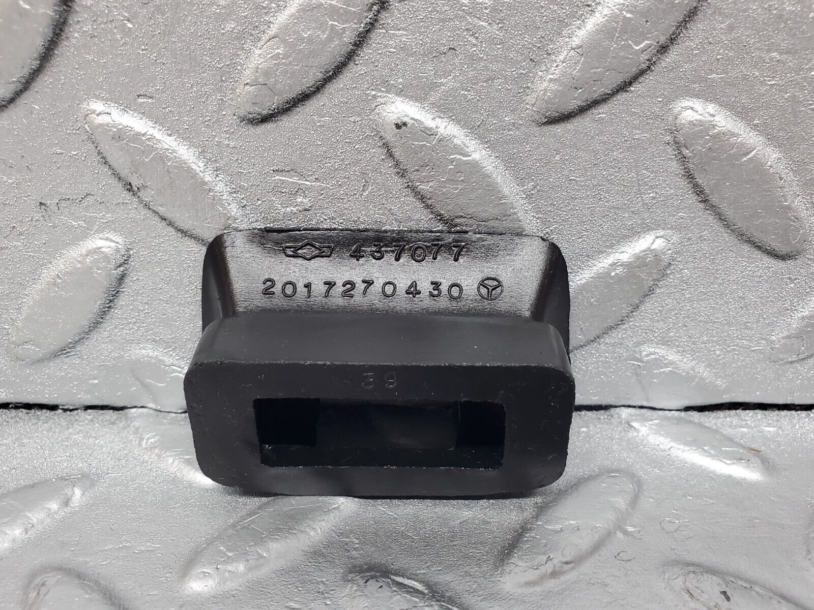 45094 Mercedes-Benz R129 300SL Coupe Door Check Strap Rubber Seal 2x 2017270430