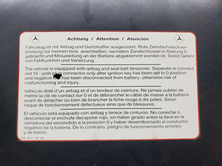 45627 Mercedes-Benz W126 420SE Foot Well Panel Left Side 1266840537