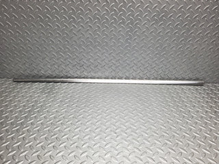 W126 Coupe door window chrome trim left side used OEM