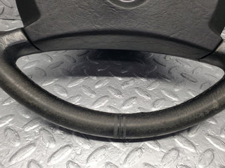 W201 Baby Benz leather steering wheel used OEM