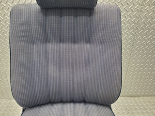 W123 front left seat blue used OEM