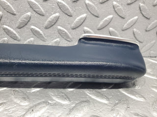 W123 Wagon interior door handle rear left blue used OEM