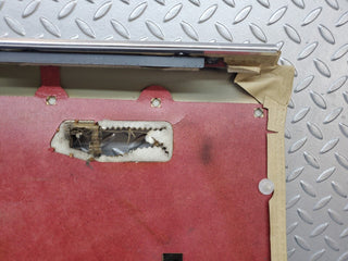 W123 rear right door card beige used OEM