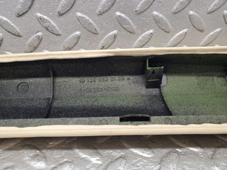 R129 SL a pillar cover left beige used OEM