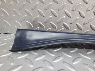 R129 SL left door sill trim blue used OEM