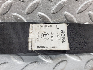 44520 Mercedes-Benz W123 280E Front Left Seat Belt With Buckle 1238602586 1268605069