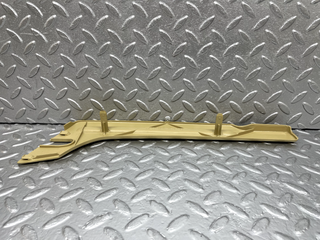 W123 front right seat cover trim beige used OEM