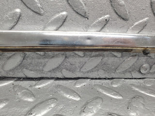W126 Coupe trunk lid handle chrome used OEM