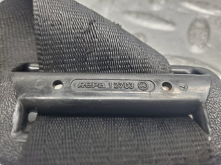 W126 Coupe front left seat belt with buckle used OEM