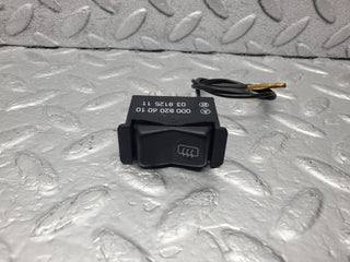 W201 Baby Benz rear heated window switch used OEM
