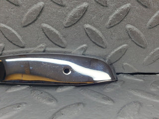 W123 Coupe left door chrome front cover used OEM