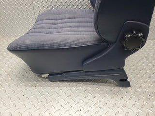 W123 front left seat blue used OEM