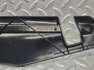 W123 Coupe front left seat cover trim black used OEM