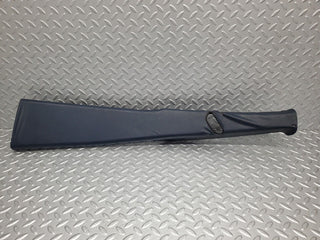 W123 Lang b pillar cover blue left used OEM