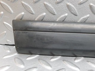 W124 front left door lower moulding trim used OEM